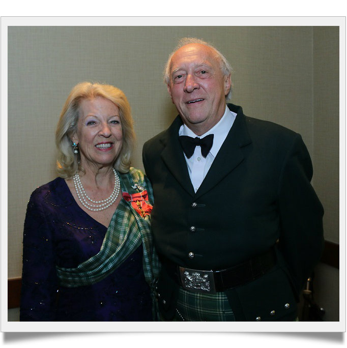 Lord Godfrey Macdonald and Lady Claire